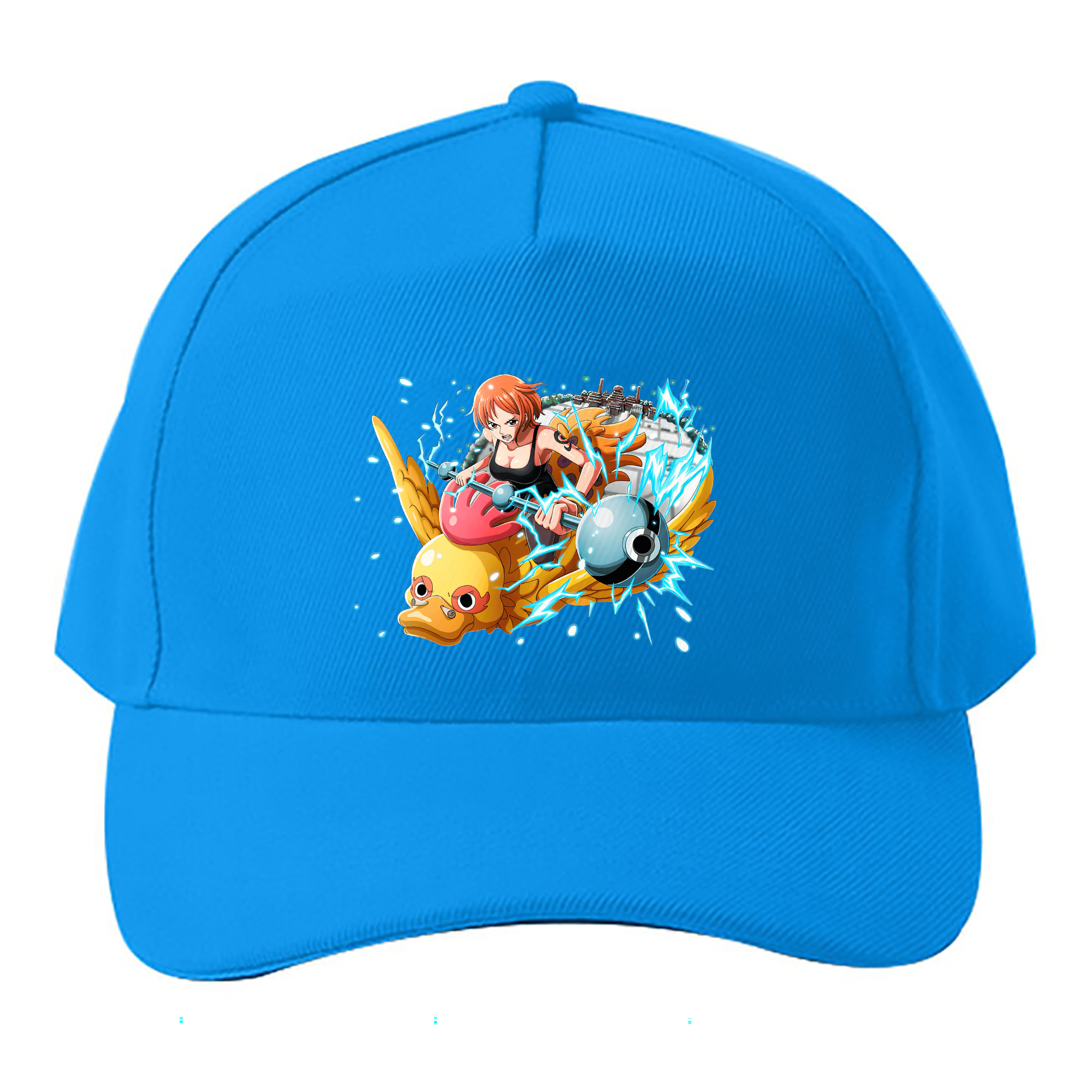 （画像用） ワンピース ナミ ONE PIECE Nami ベースボールキャップ 綿100％ 男女兼用 帽子 スポーツ
